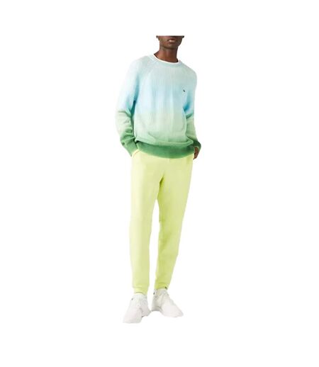 Mens slim jogging bottoms yellow Lacoste