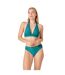 Haut de maillot de bain triangle vert Mirage-4