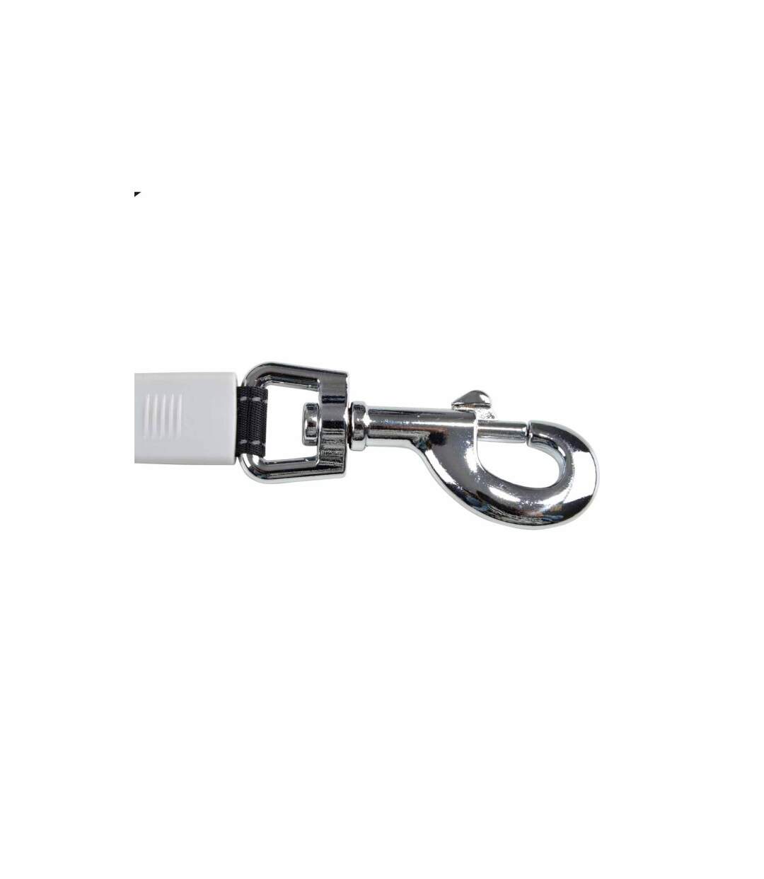 Laisse Rétractable Chien Résistante 20cm Blanc-2