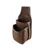 Plain Cotton Canvas Cartridge Pouch One Size Brown Jack Pyke-1