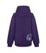 Sweat À Capuche Motif/style Œil Femme Violet Diadora-2