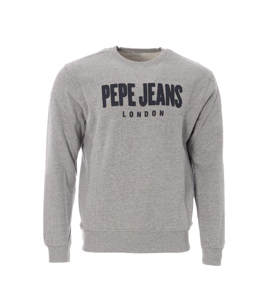 Sweat gris homme pepe jeans tomtom - l-1