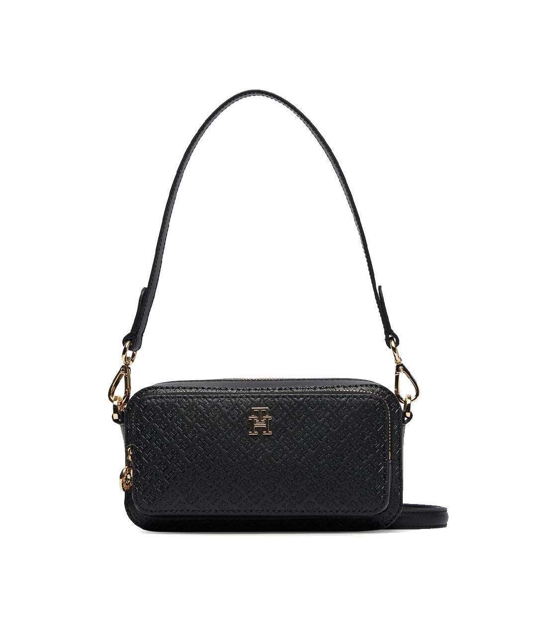 Sac à bandoulière noire femme tommy hilfiger daily-1