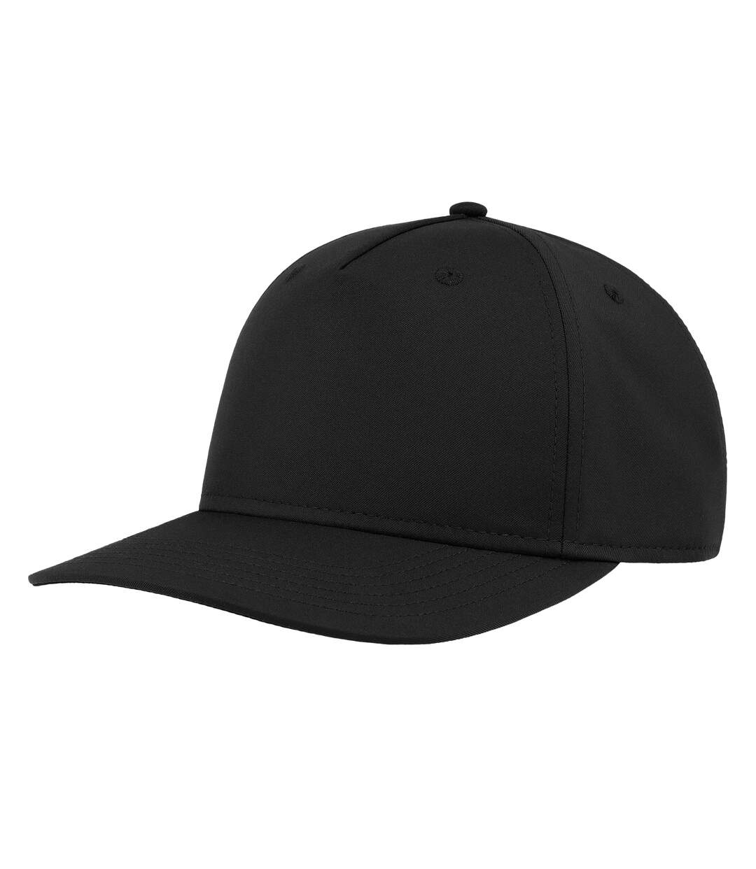 Unisex Adult Ray S 5 Panel Recycled Baseball Cap Black Atlantis-1