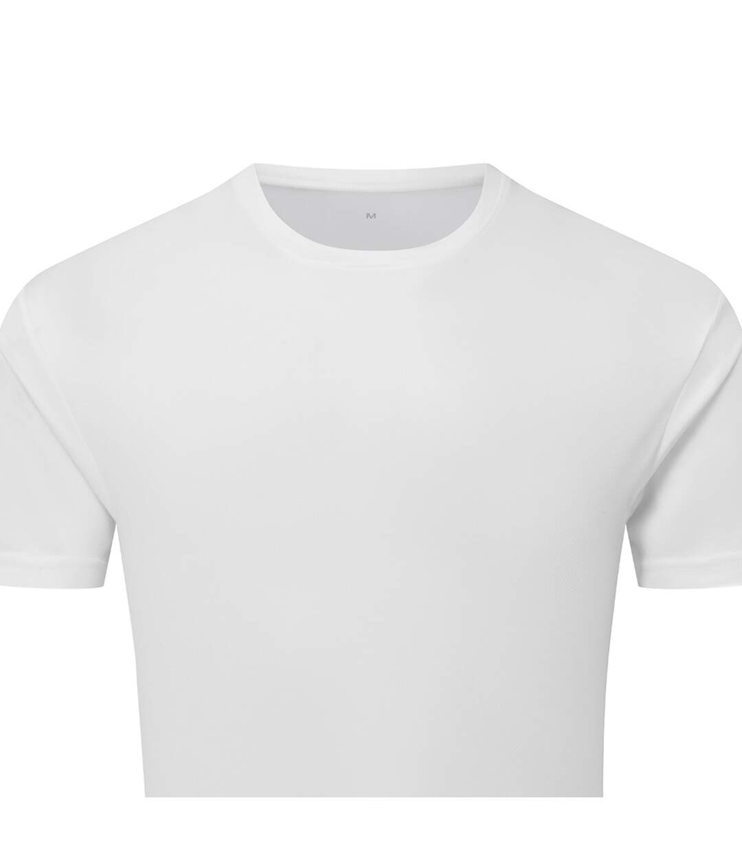 T-shirt Motif/style Texturé Homme Blanc TriDri-2
