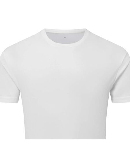 T-shirt Motif/style Texturé Homme Blanc TriDri