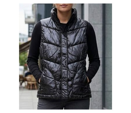 MAYFLOWER SH1096N - Gilet sans manches matelassé noir : chaleur et liberté de mouvement