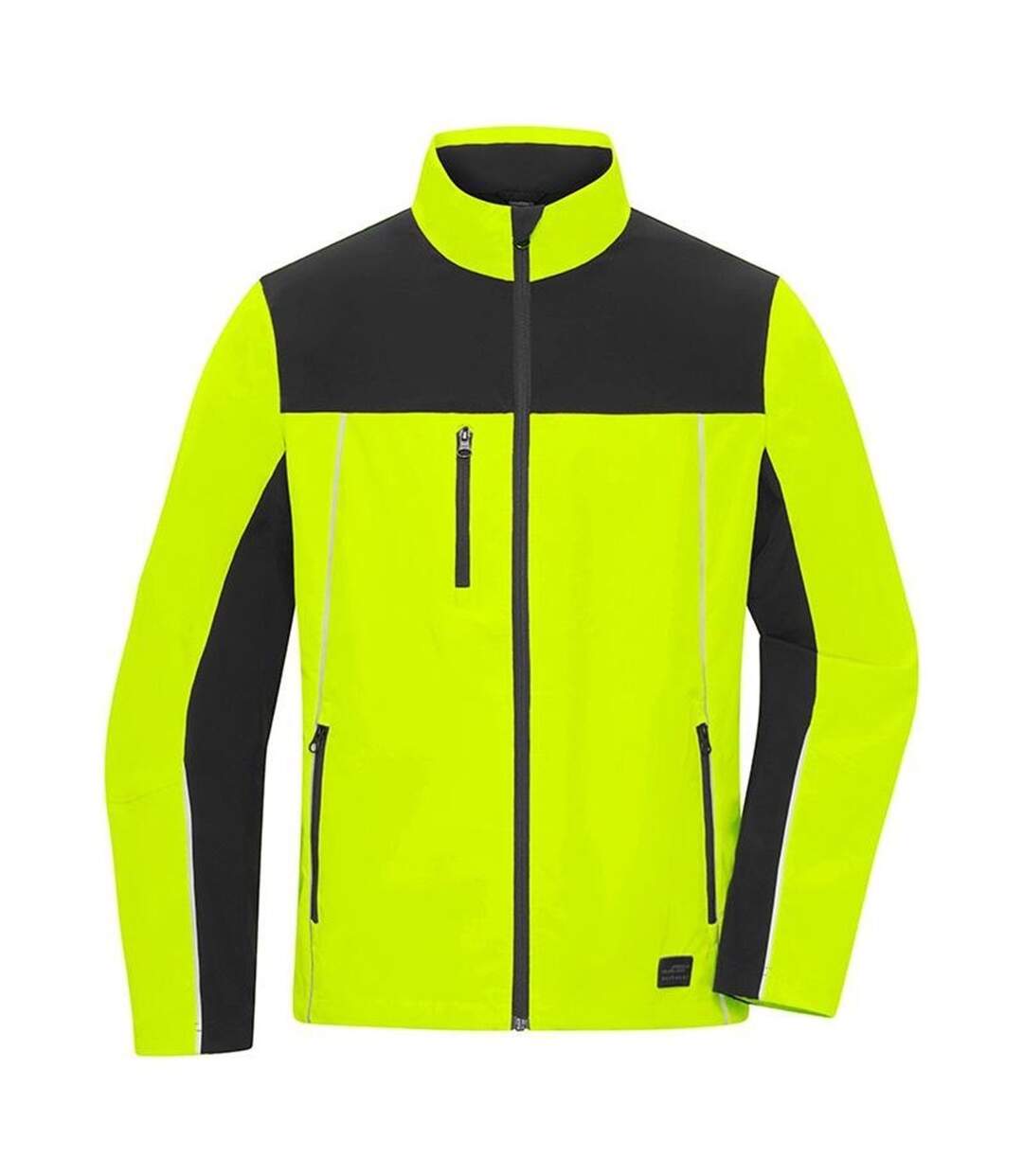 Veste de travail softshell - Unisexe - JN1854 - jaune fluo