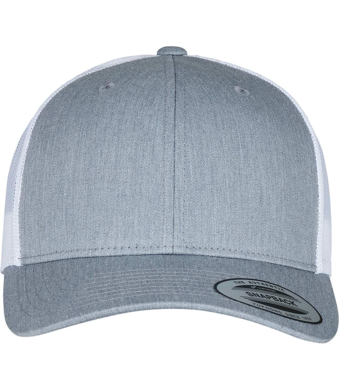 Casquette Trucker Lavande Blanc Flexfit-1