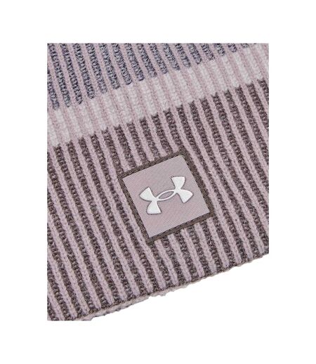 Bonnet Course À Pied Motif/style Réfléchissant Adulte Gris Under Armour