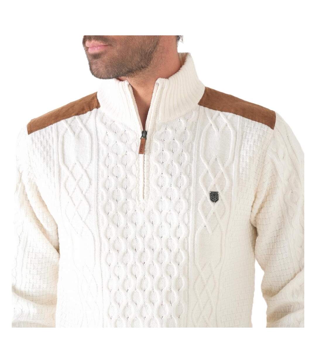 Pull écru homme rms26 irlandais-2