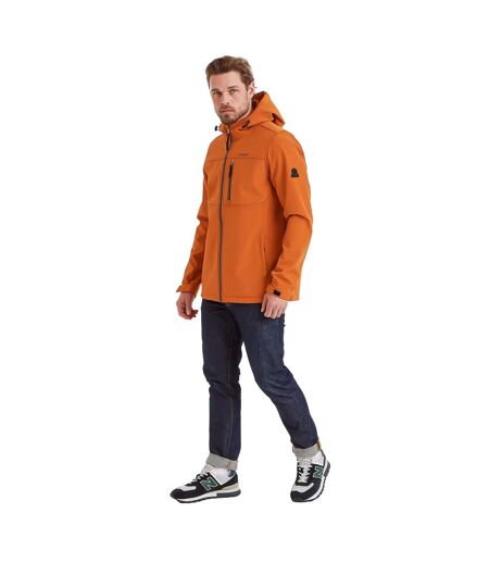 TOG24 Mens Truro Softshell Hooded Jacket (Orange foncé) - UTTG222