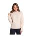Sweat Manches Longues Motif/style Perle Femme Crème Be You-2
