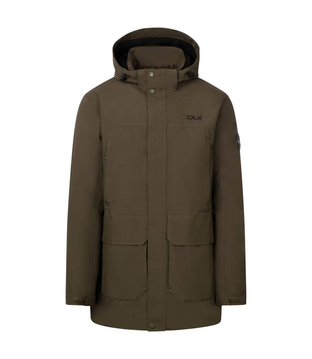 Mens Donahue Dlx Padded Jacket Dark Vine Trespass-1