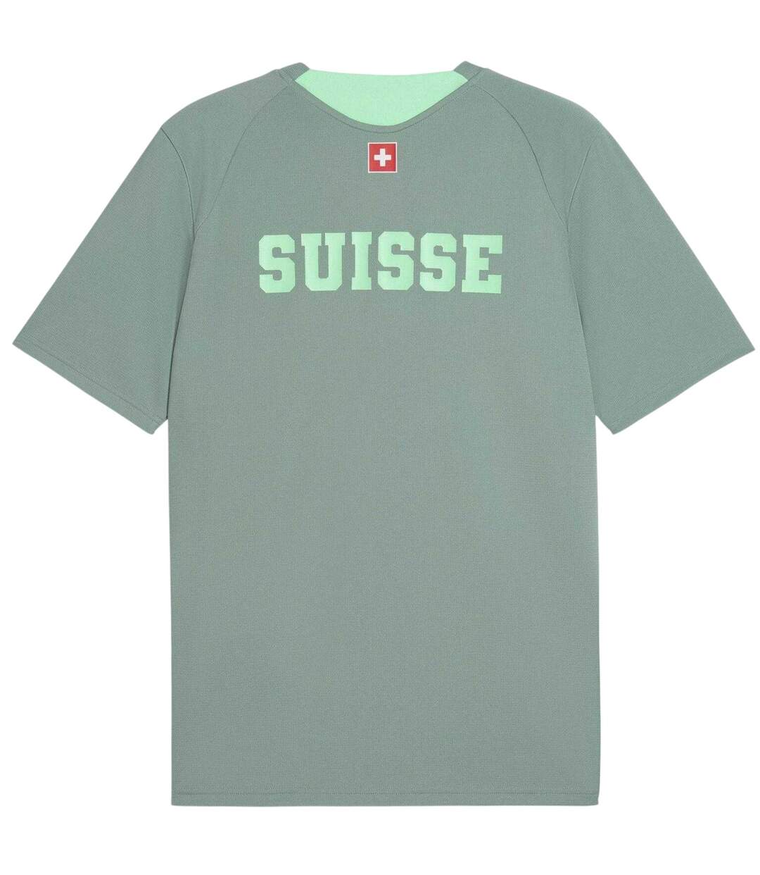 Mens World Cup 2026 Switzerland Fc Football Shirt Green White Puma-3