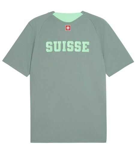 Mens World Cup 2026 Switzerland Fc Football Shirt Green White Puma