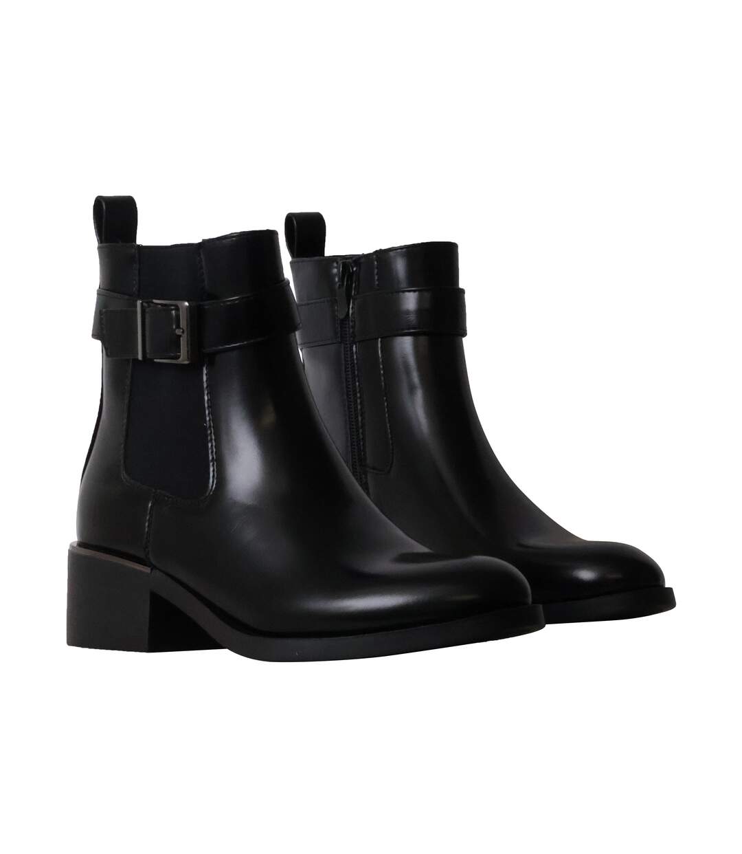 Bottines à Zip Sixth Sens-3