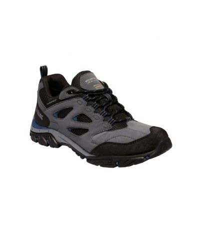 Regatta Mens Holcombe IEP Low Hiking Boots (Granite/Dark Denim) - UTRG3659