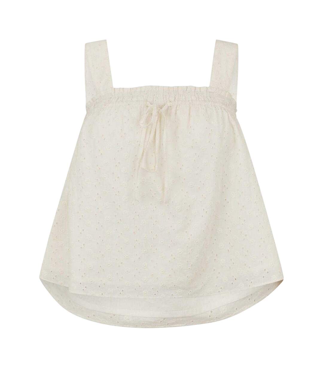 Haut Motif/style Broderie Femme Vieux Blanc Jack Wills-2