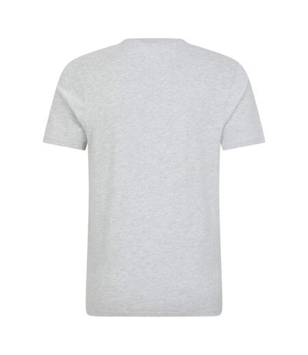 Mens Devon Flag Short-sleeved T-shirt Grey Mountain Warehouse
