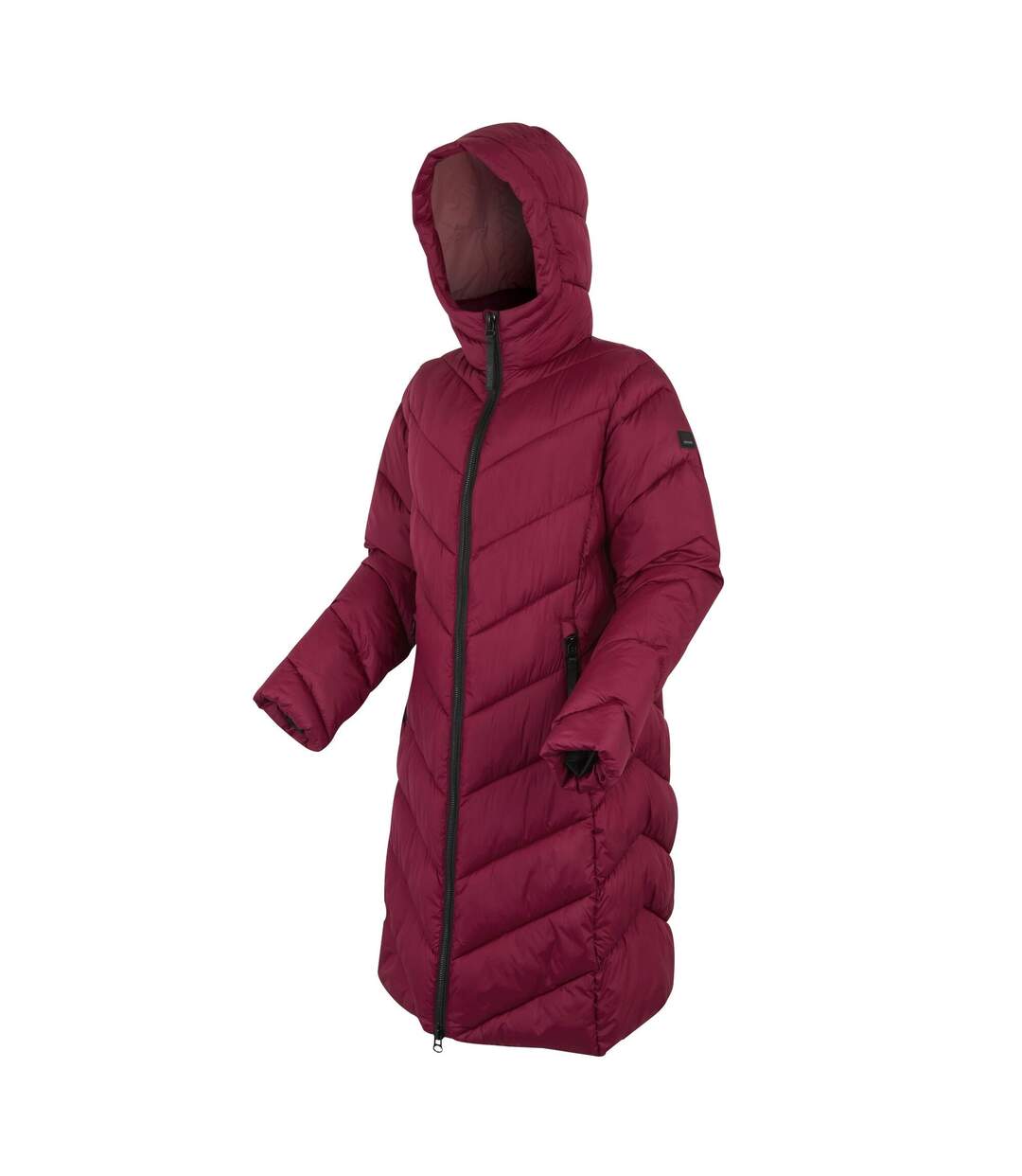 Doudoune Matelassée Anita Femme Rouge Sombre Regatta-4
