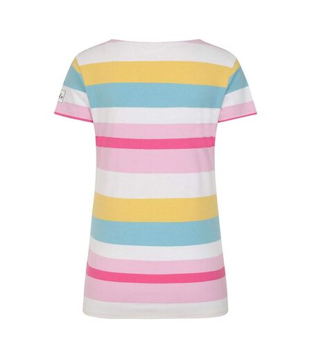 Womens/ladies Breton Top Multicoloured Lazy Jacks