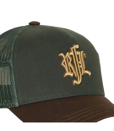 Casquette trucker uni filet logo brodé visière suédine English Pub Rock'n Free Life