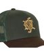 Casquette trucker uni filet logo brodé visière suédine English Pub Rock'n Free Life-3