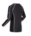 Great outdoors mens beru base layer shirt ash/black Regatta