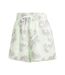 Womens/ladies Adventure Floral Shorts Beige Print Adidas-1