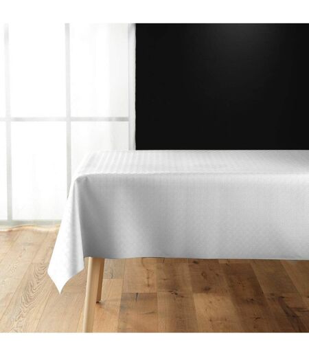 Sous Nappe Protège Table Bulgo 140x140cm Blanc