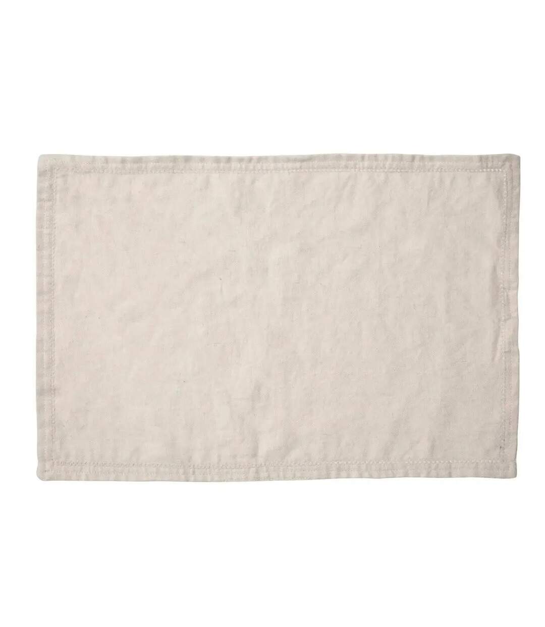 Set de Table en Lin Elina 30x45cm Beige-1