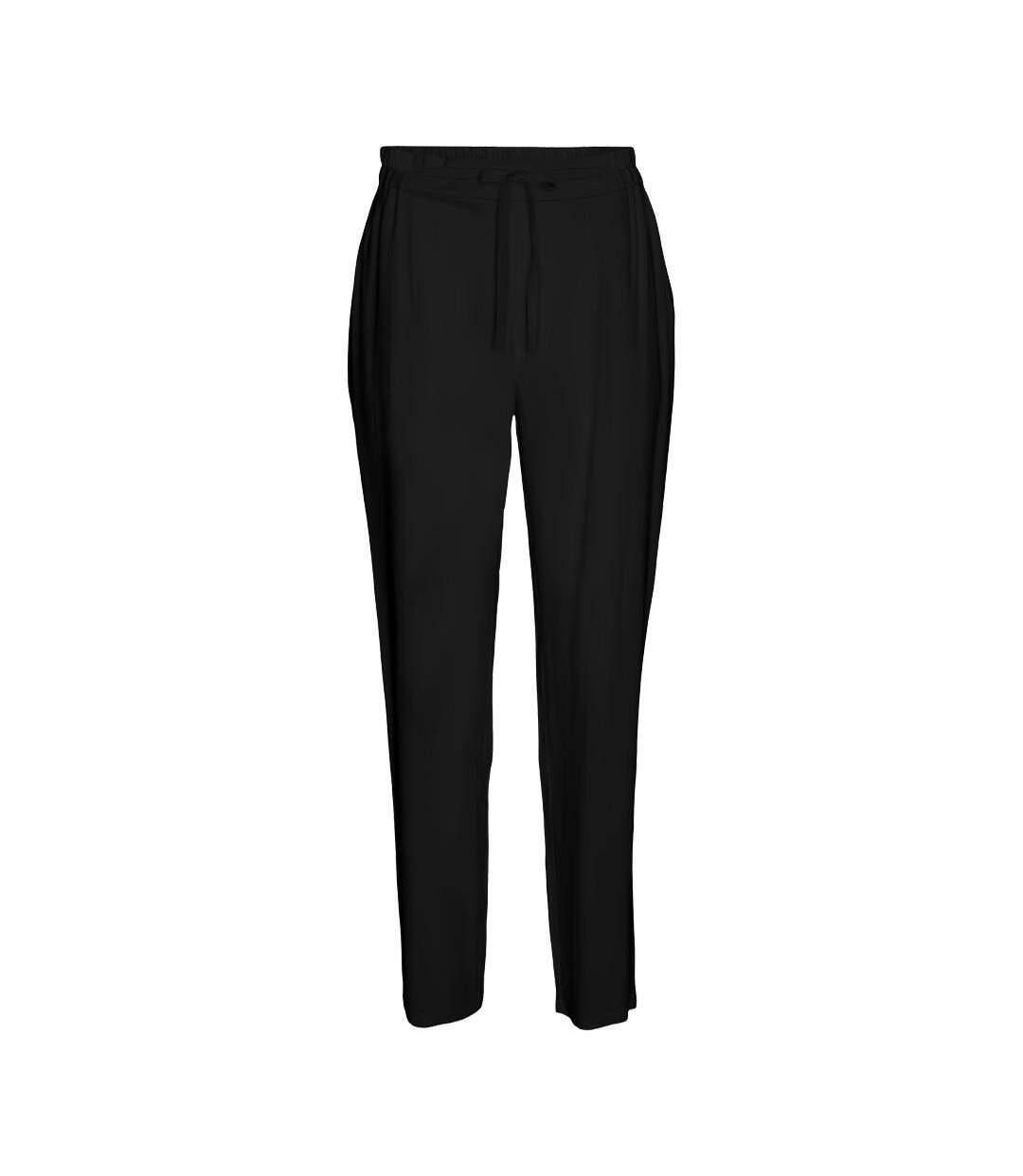 Pantalon fluide noir vero moda ceasy joy-1