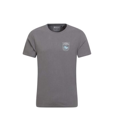 Mountain Warehouse Mens Discover Edinburgh Cotton T-Shirt (Dark Grey) - UTMW3050