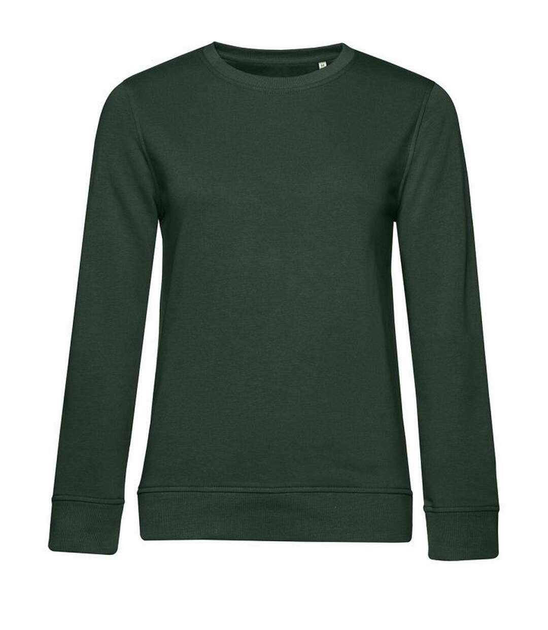 Sweat Organic Inspire Femme Vert Forêt B&C-1