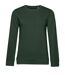Sweat Organic Inspire Femme Vert Forêt B&C-1