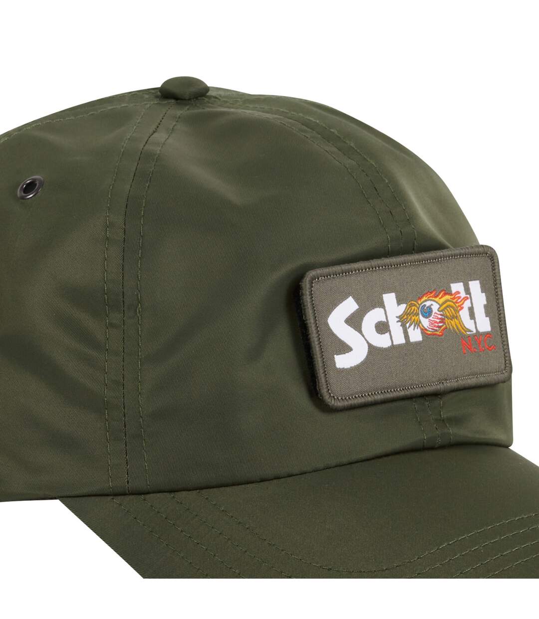 Casquette baseball avec badge Schott Jet Vondutch-3