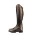 Womens/ladies Ventura Leather Riding Boots Dark Brown Moretta-2