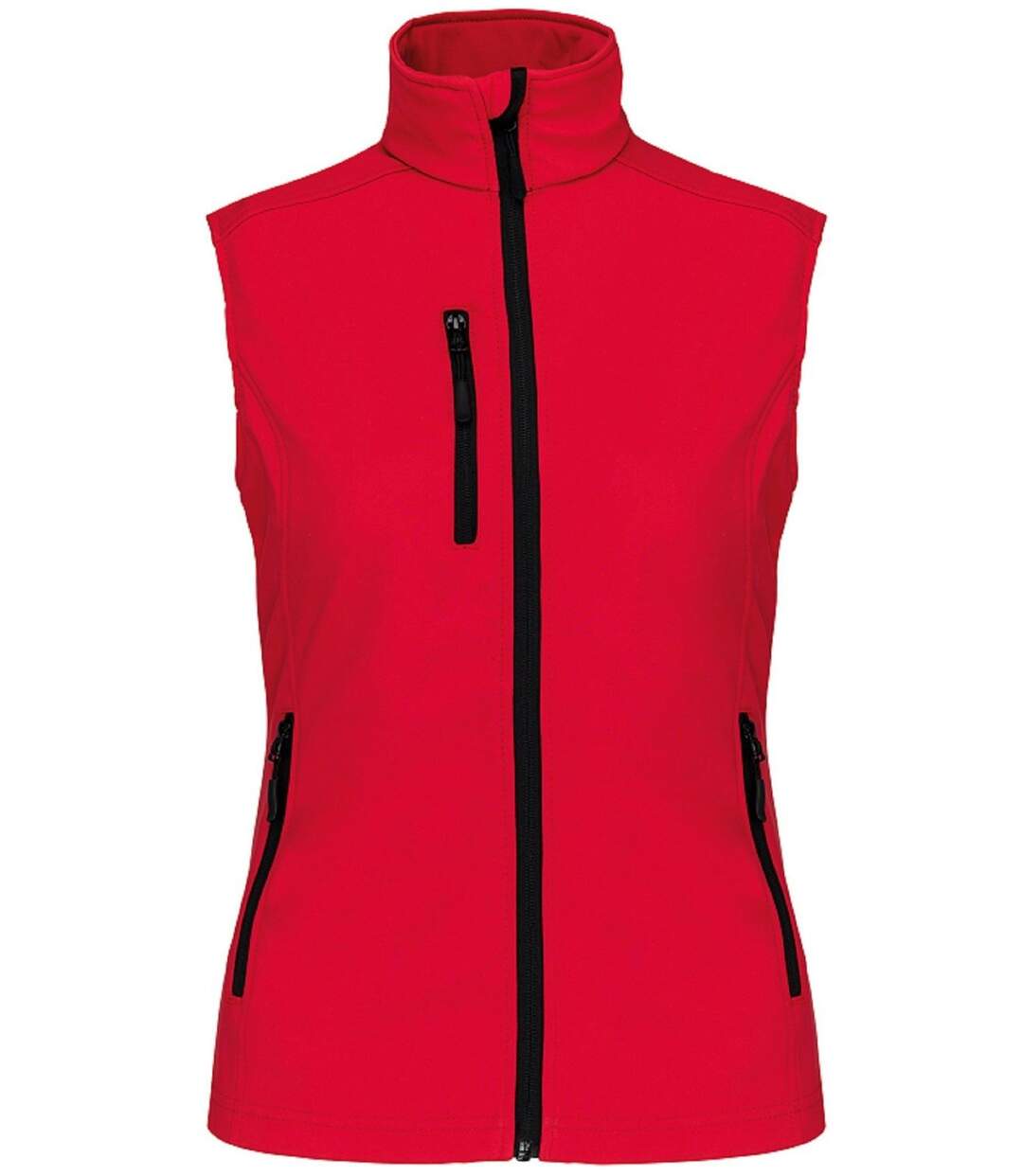 Bodywarmer softshell - gilet sans manches - K404 - rouge - Femme