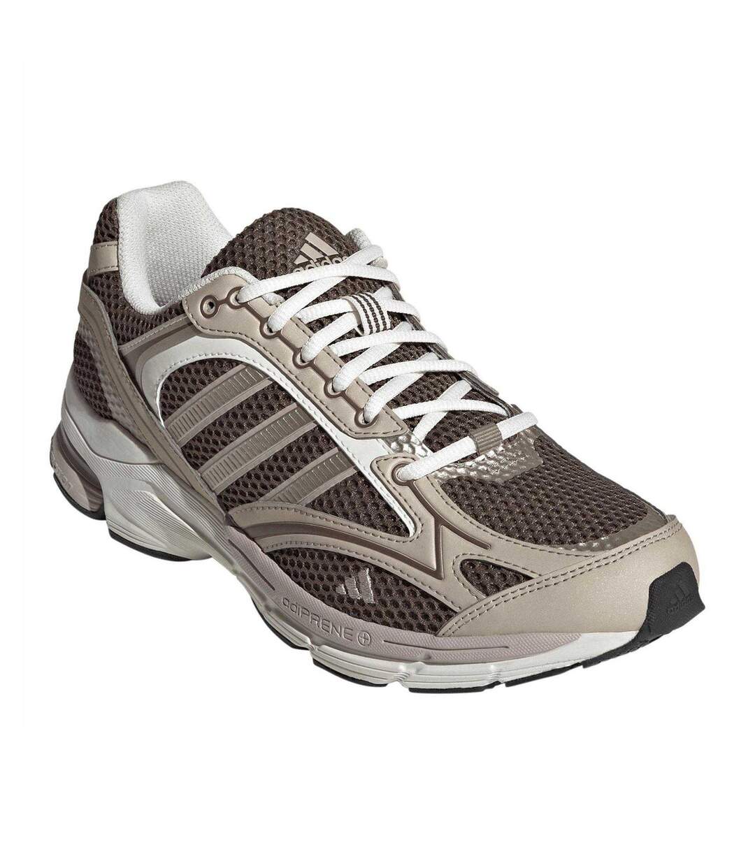 Baskets Spiritain Femme Blanc Cassé Marron Adidas-1
