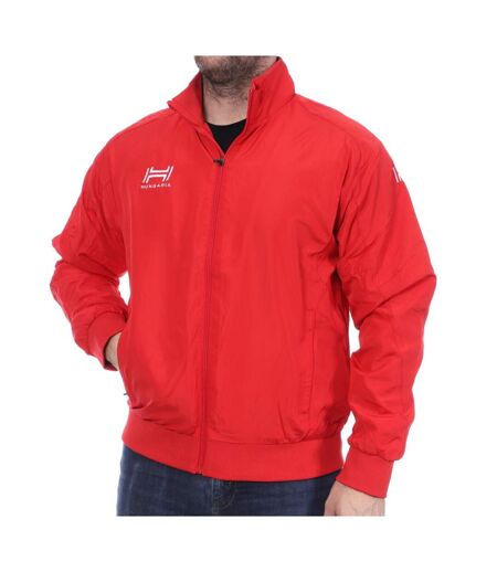 Veste d'Entrainement Rouge Homme Hungaria Training Pro - L