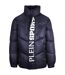 Doudoune Matelassée Motif Logo Homme Bleu Marine Plein Sport-1