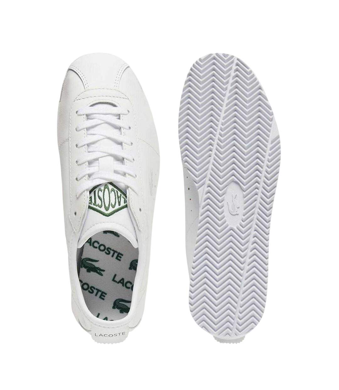 Baskets Club Femme Blanc Lacoste-4