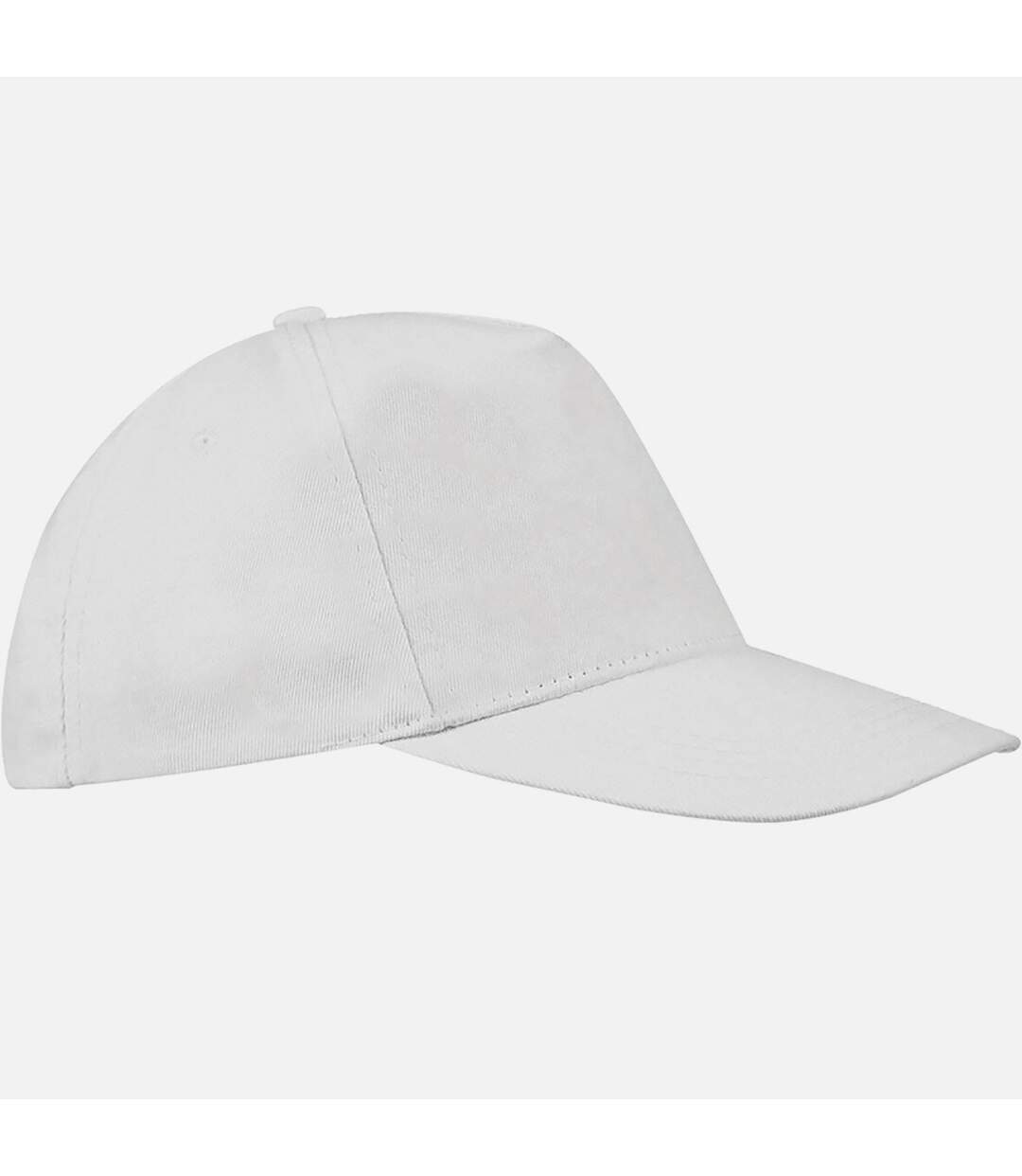 Casquette de baseball buzz unisexe blanc SOLS-1