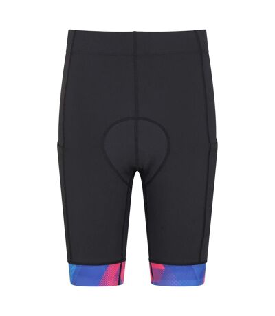 Mountain Warehouse Womens/Ladies Chase Printed Cycling Shorts (Black)