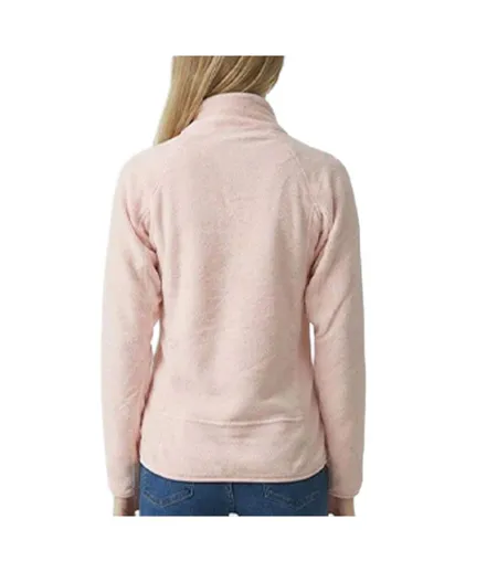 Veste polaire rose clair femme compagnie des ameriques carla