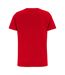 Cottover Mens Round Neck Slim T-Shirt (Red)