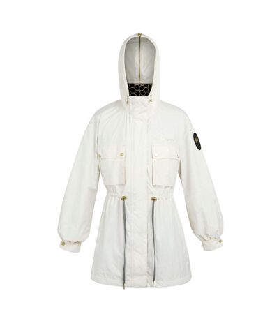 Regatta Womens/Ladies Christian Lacroix Bernis Pearl Waterproof Jacket (White) - UTRG9386