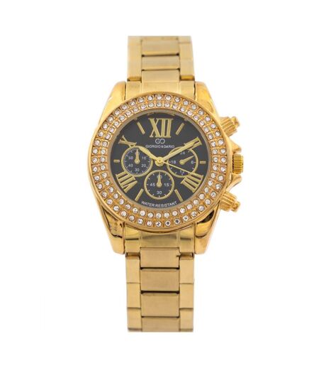 Coffret Montre Femme en Acier Strass GIORGIO