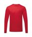 T-shirt Homme Rouge Feu TriDri-1